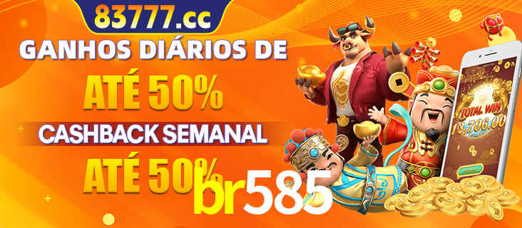 Anúncio de um membro ganhador do cassino br585 que ganhou R$2.193.486,00 jogando o slot PG Fortune Tiger, com os mascotes do jogo comemorando o prêmio.