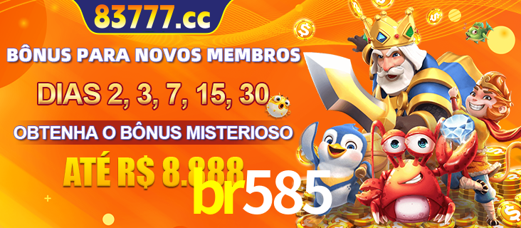 Anúncio dos benefícios para Membro VIP Sênior na plataforma br585, incluindo bônus promocionais, semanais e mensais, ilustrado com o personagem Fortune Tiger.