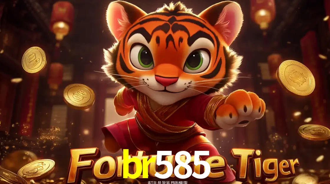 O carismático mascote do jogo de slot Fortune Tiger, um tigre fofo em pose de artes marciais, pronto para trazer sorte e multiplicadores de ganhos no cassino online br585.